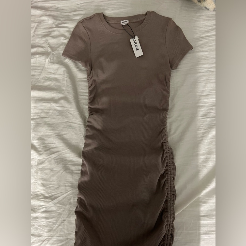 brand new beige small garage dress